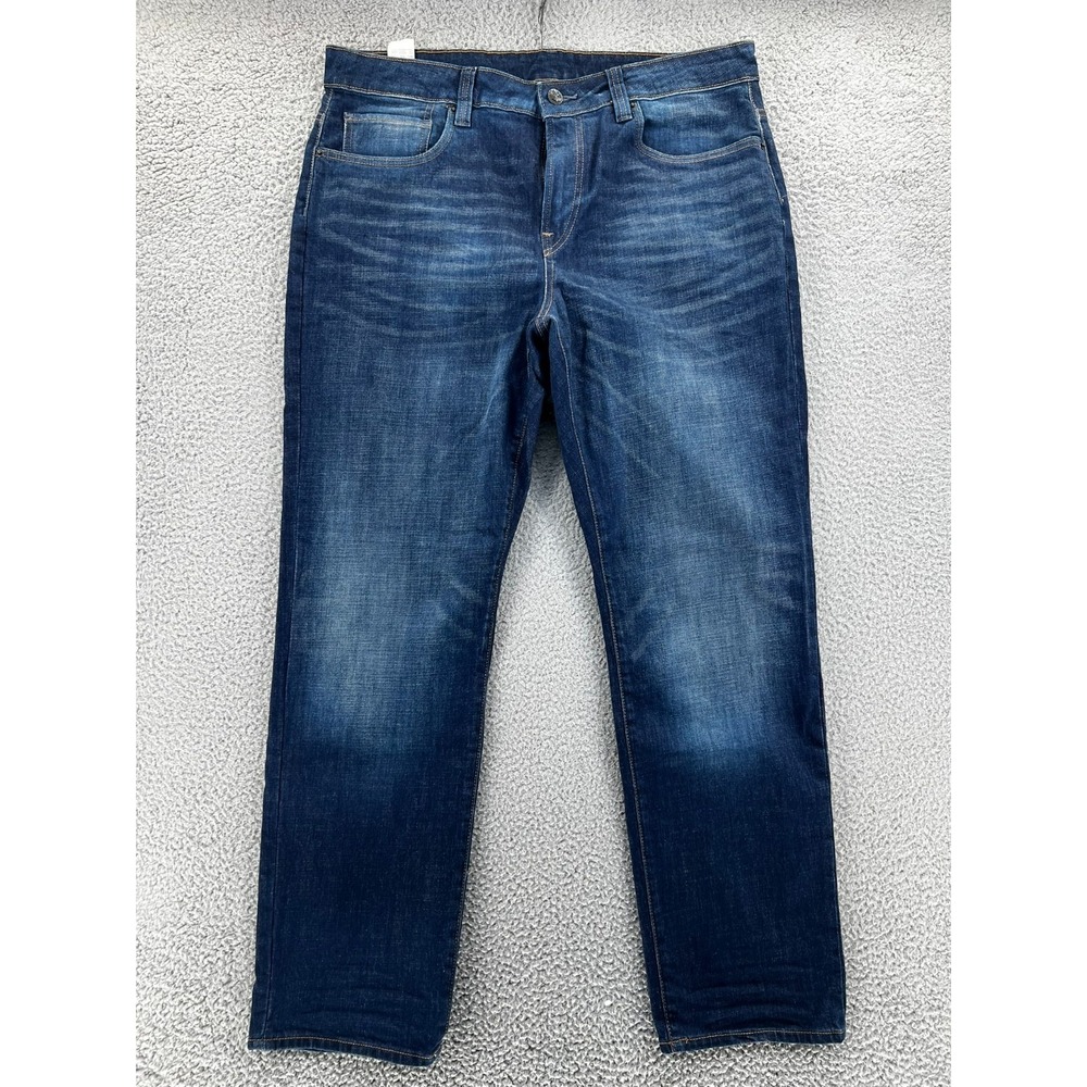 NEW Replay Jeans BEN‎ Relaxed Tapered Fit Men 38x32 (Actual) Distressed Whiskers